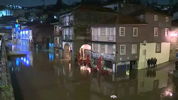 Los temporales Elsa y Fabien se ceban con el sur de Europa Los temporales Elsa y Fabien se ceban con el sur de Europa