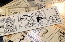 Garfield'in el çizimleri açık arttırmayla satışta