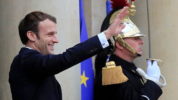 Fransa Cumhurbaşkanı Emmanuel Macron Fransa Cumhurbaşkanı Emmanuel Macron