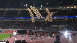 Felavatták a tokiói olimpiai stadiont