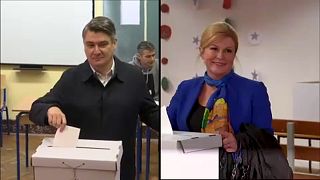Horvát elnökválasztás, exitpoll: a jelenlegi államfő a második fordulóba jut