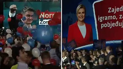 Horvát elnökválasztás: ellenzéki jelölt nyerte az első fordulót