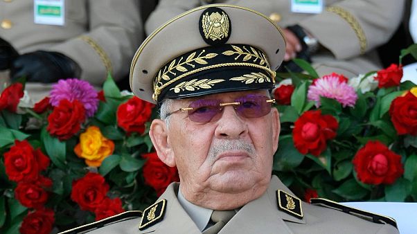 Cezayir Genelkurmay Başkanı Ahmed Kayid Salih Cezayir Genelkurmay Başkanı Ahmed Kayid Salih