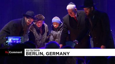 افتتاح جشنواره نور توسط یهودیان آلمان