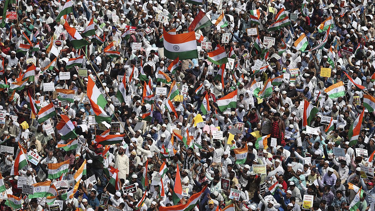 India: la protesta dei musulmani contro la legge sulla cittadinanza