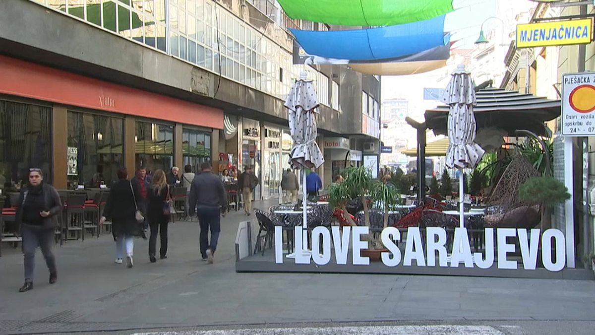 Turismo dispara em Sarajevo