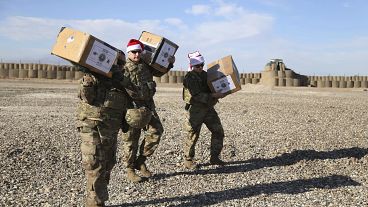 Special Christmas delivery for US troops in Syria