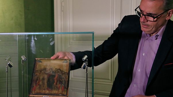 Fransa, açık artırmada 24 milyon euroya satılan tablonun yurt dışına çıkışını engelledi Fransa, açık artırmada 24 milyon euroya satılan tablonun yurt dışına çıkışını engelledi
