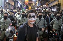 Hong Konglu protestocularla Çinli milliyetçiler kozlarını GTA video oyununda paylaşıyor