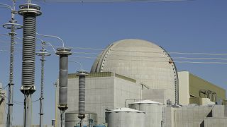 إحدى الوحدات الثلاث لمحطة بالو فيردي لتوليد الطاقة النووية في وينترسبيرغ، أريزونا ـ الولايات المتحدة. 2007/10/31