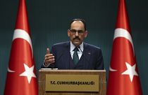 Cumhurbaşkanlığı Sözcüsü İbrahim Kalın, düzenlediği basın toplantısında açıklamalarda bulundu