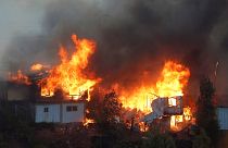Χιλή: Πυρκαγιά στο Βαλπαραΐσο - Στάχτη 120 σπίτια