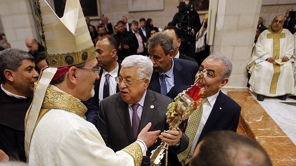 Betlemme: il messaggio di pace di Abu Mazen Betlemme: il messaggio di pace di Abu Mazen