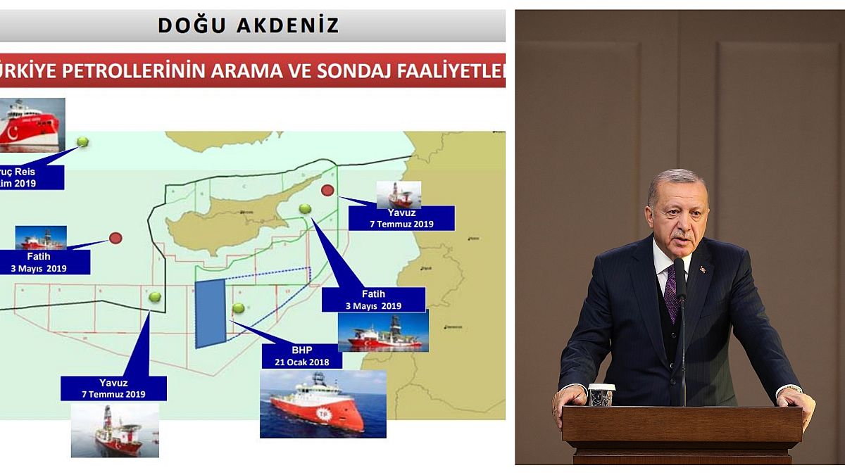 Με χάρτες και δηλώσεις η Τουρκία συντηρεί την ένταση στην Αν.Μεσόγειο