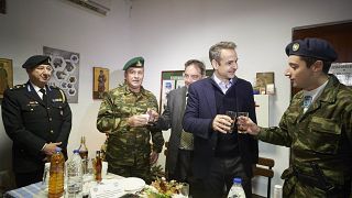 Ο Πρωθυπουργός Κυριάκος Μητσοτάκης επισκέφθηκε το φυλάκιο «Κασιωτών Αγωνιστών» της Κάσου