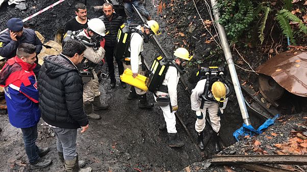 Zonguldak'ta bir madende patlama Zonguldak'ta bir madende patlama