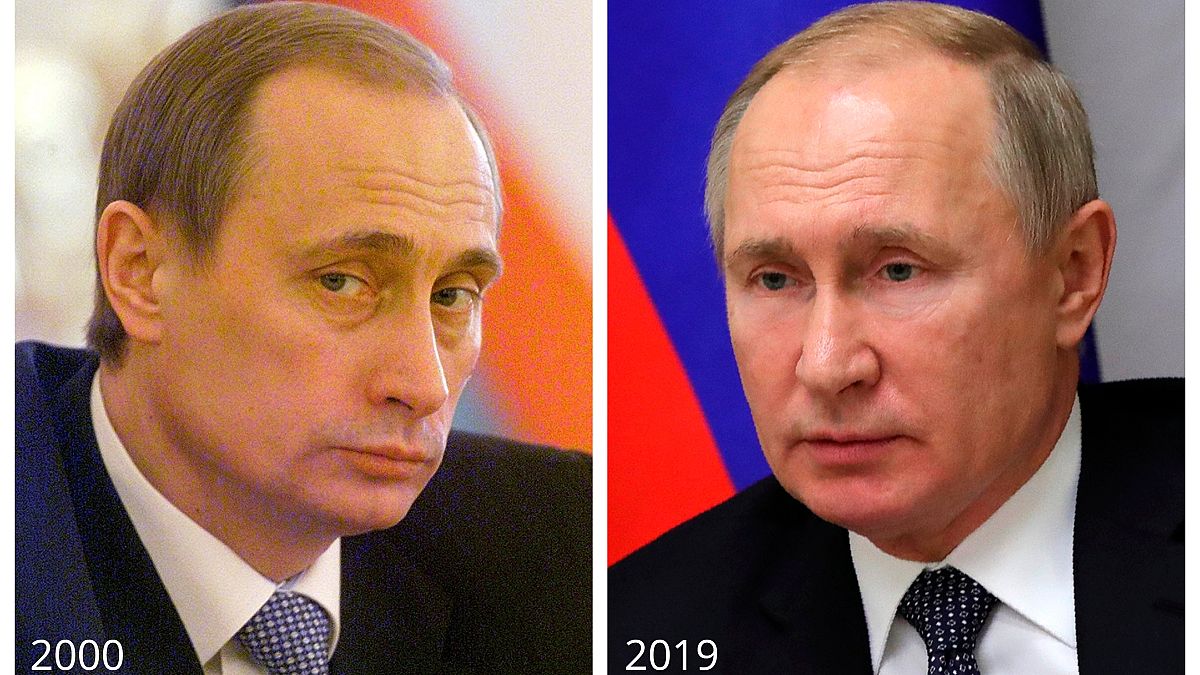 20 Jahre Wladimir Putin in 20 Fotos