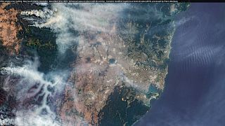 El humo de los incendios amenaza Sidney el pasado 21 de diciembre