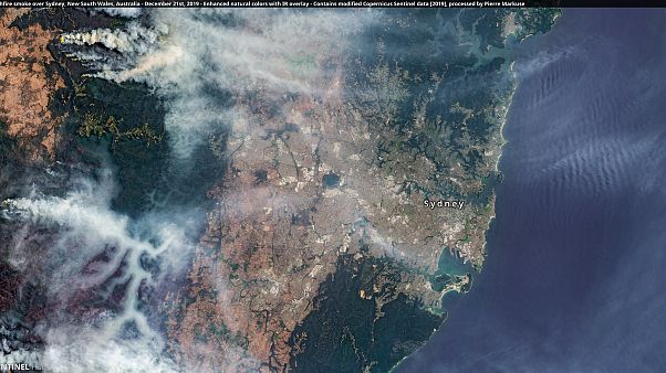 El humo de los incendios amenaza Sidney el pasado 21 de diciembre El humo de los incendios amenaza Sidney el pasado 21 de diciembre