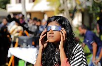 ویدئو؛ آسیایی‌ها آخرین خورشیدگرفتگی سال ۲۰۱۹ را رصد کردند