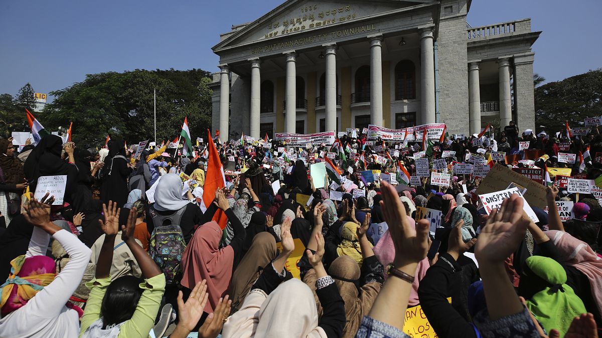 استمرار المظاهرات في الهند احتجاجا على قانون الجنسية ضد المسلمين