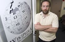 Wikipedia founder Jimmy Wales on Dec. 1, 2006.
