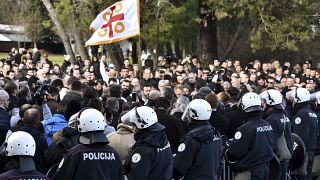 Karadağ: Parlamento'nun oylayacağı dini özgürlükler yasasına Karadağlı Sırp Ortodokslardan protesto