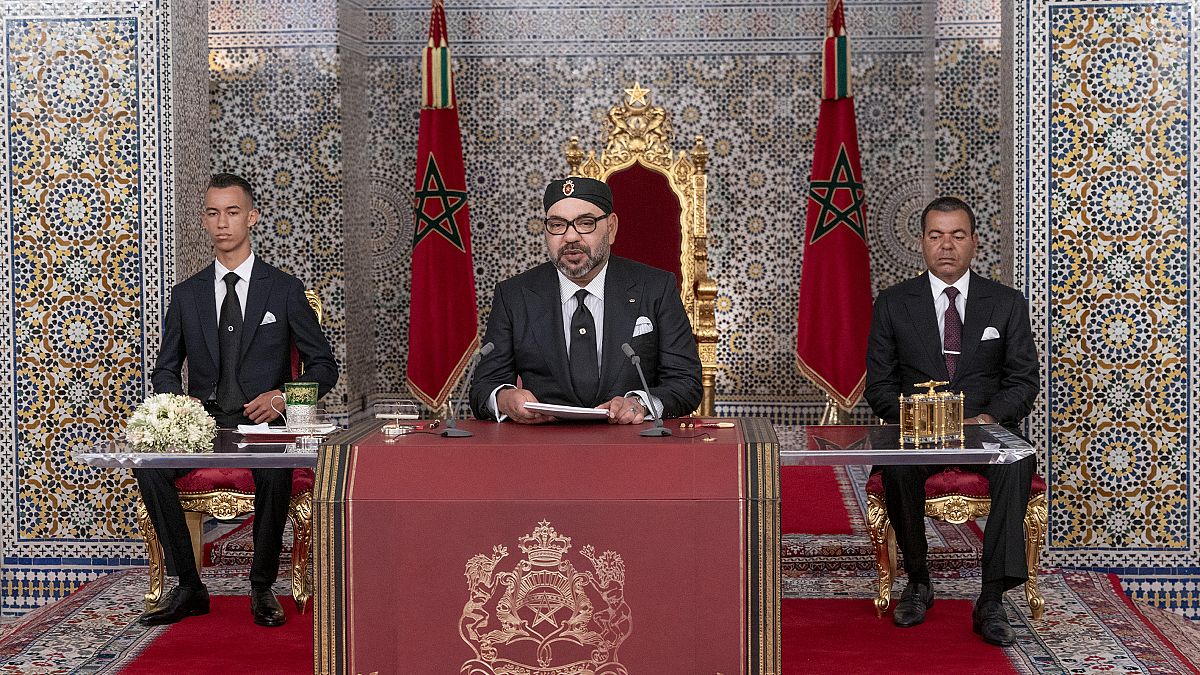 العاهل المغربي محمد السادس 