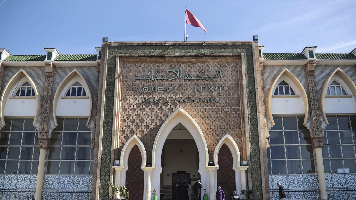 صورة أرشيفية لمحكمة ابتدائية في العاصمة المغربية، الرباط، 11 يوليو 2019