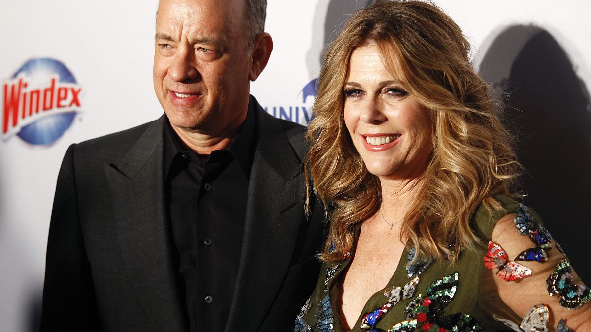 Tom Hanks és felesége, Rita Wilson