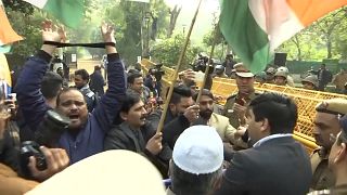 Anti-government protest continues in New Delhi