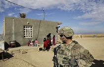 صورة لجندي أمريكي في العراق