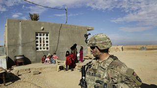 صورة لجندي أمريكي في العراق