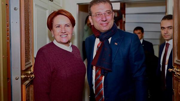 Akşener ve İmamoğlu Kanal İstanbul'u görüştü Akşener ve İmamoğlu Kanal İstanbul'u görüştü