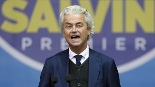 Geert Wilders, leader of Dutch Party for Freedom