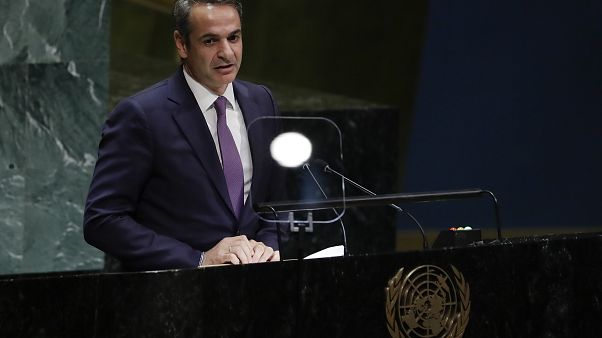 Yunanistan Başbakanı Kiriakos Miçotakis Yunanistan Başbakanı Kiriakos Miçotakis