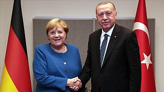 Almanya Başbakanı Angela Merkel / Cumhurbaşkanı Recep Tayyip Erdoğan