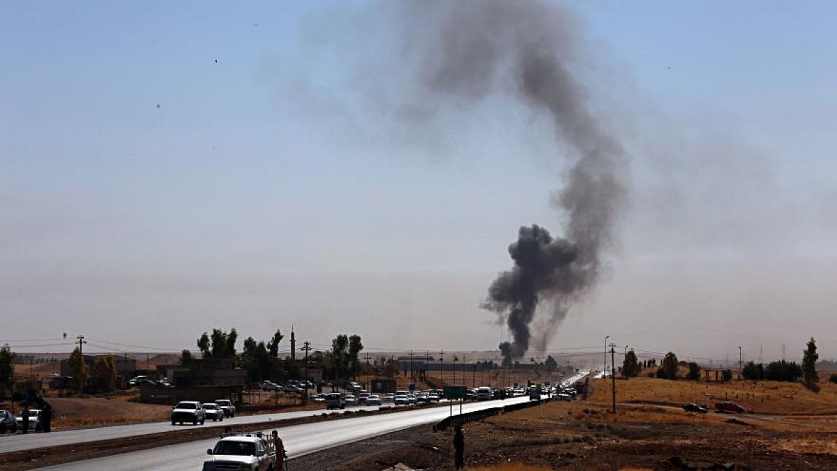 أربعة صواريخ تستهدف قاعدة تضم أمريكيين قرب العاصمة ​العراقية بغداد