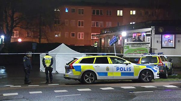 Göteborg: Vor Pizzeria erschossen Göteborg: Vor Pizzeria erschossen