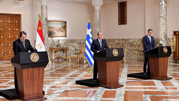 Τριμερής Σύνοδος Αιγύπτου - Ελλάδας - Κύπρου Τριμερής Σύνοδος Αιγύπτου - Ελλάδας - Κύπρου