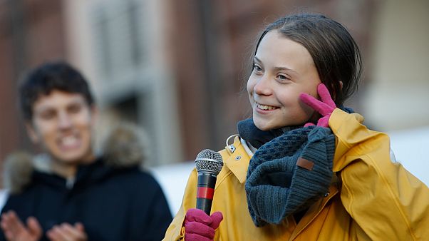 İsveçli çevreci aktivist Greta Thunberg İsveçli çevreci aktivist Greta Thunberg