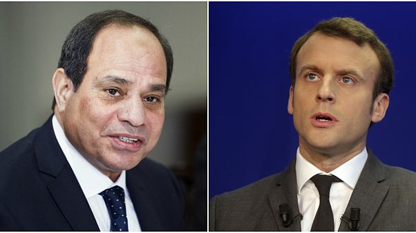 ماكرون والسيسي يدعوان الى "أكبر قدر من ضبط النفس" في ليبيا (الاليزيه) ماكرون والسيسي يدعوان الى "أكبر قدر من ضبط النفس" في ليبيا (الاليزيه)