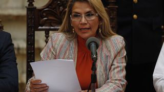 Bolivya Geçici Devlet Başkanı Jeanine Anez