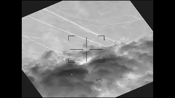 صورة من الفيديو الذي نشرته وزارة الدفاع الأميركية (البنتاغون) صورة من الفيديو الذي نشرته وزارة الدفاع الأميركية (البنتاغون)