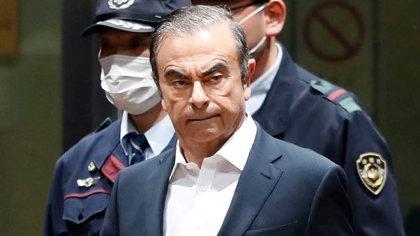 Carlos Ghosn la prison à Tokyo le 25 avril 2019 Carlos Ghosn la prison à Tokyo le 25 avril 2019