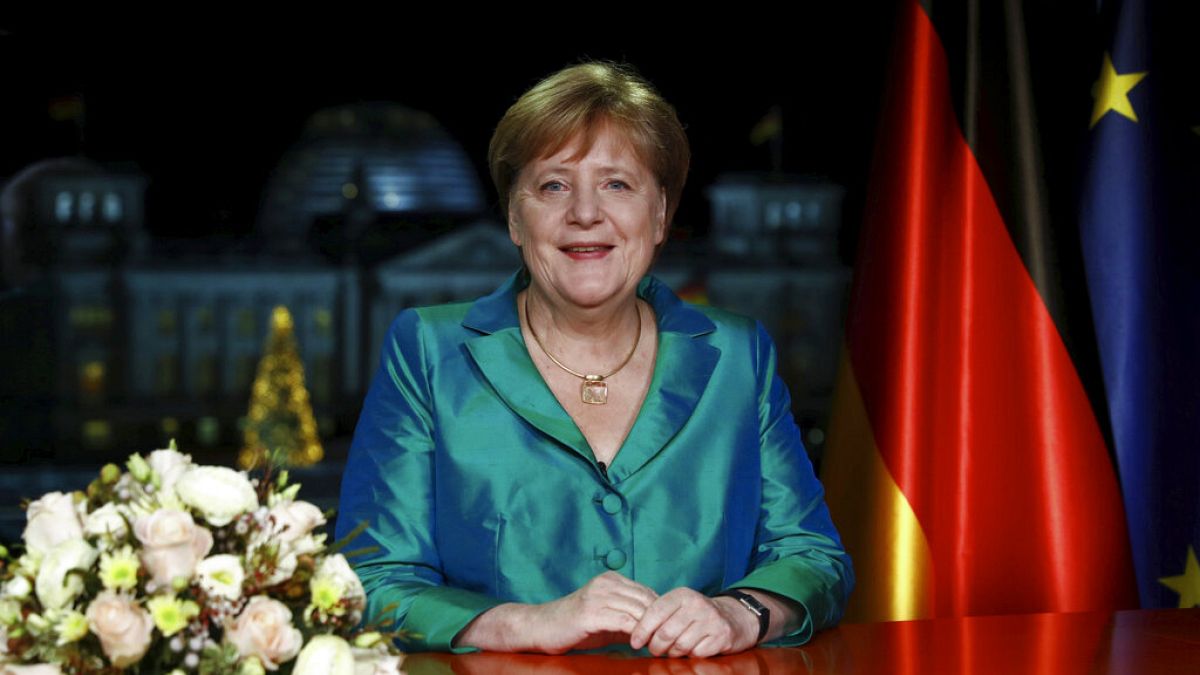 Merkel zu 2020: Mut zu neuem Denken und Kampf gegen Klimawandel