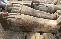 Luksor'da 30 ahşap lahit keşfedildi