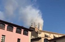 حريق بكنيسة في كتالونيا يؤدي لإصابة 14 شخصاً أثناء احتفالات رأس السنة