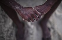 Libya üzerinden Avrupa'ya ulaşmaya çalışan Sudanlı göçmen Abdullah Süleyman