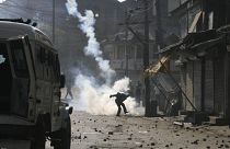 Keşmir'de protesto gösterileri (Arşiv)
